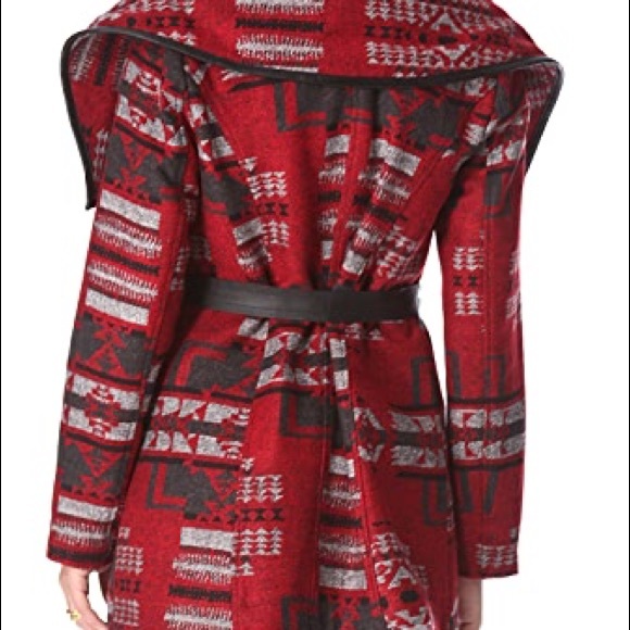 BB Dakota Vanderbilt Pattern Coat - Size XS - Picture 2 of 2